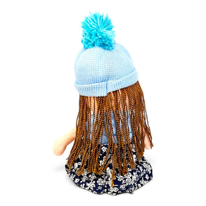 Peluche Muñeca de Trapo Conjunto Azul 50 cm