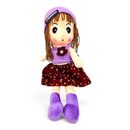 Peluche Muñeca de Trapo Conjunto Lila 60 cm