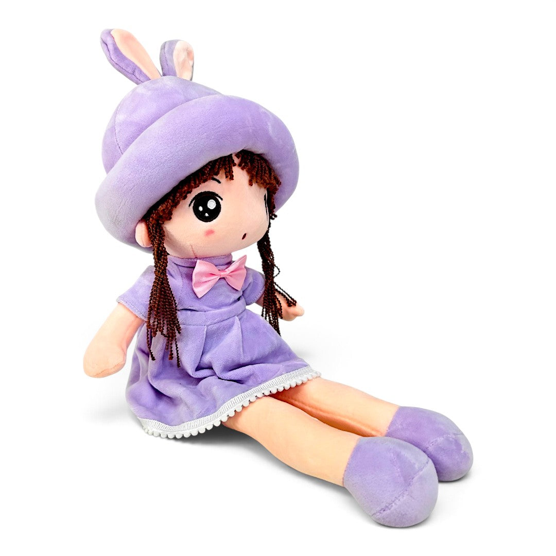 Peluche Muñeca de Trapo Lila 60 cm