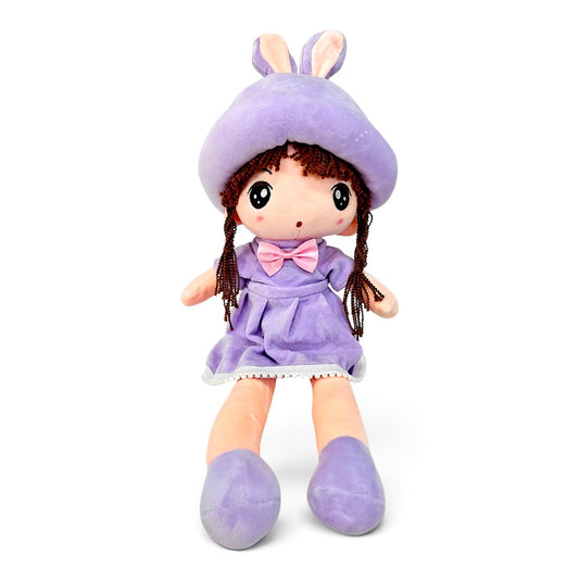 Peluche Muñeca de Trapo Lila 60 cm