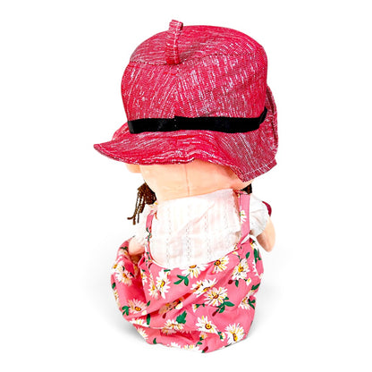 Peluche Muñeca de Trapo Rosado 50 cm