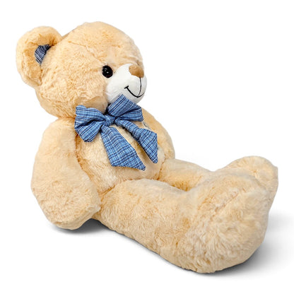 Peluche Oso Bordado Beige 60 cm