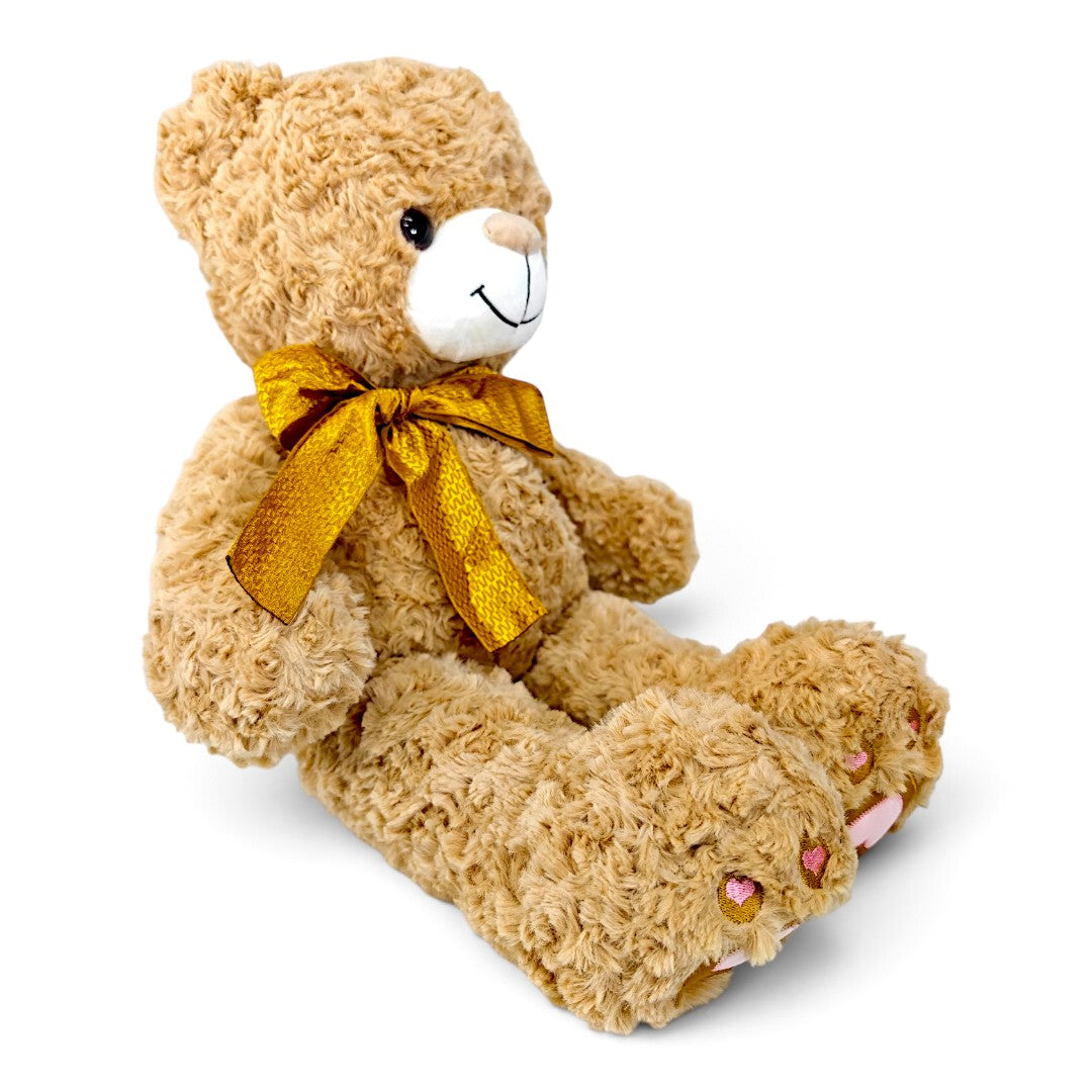 Peluche Oso Remolino Marrón 60 cm