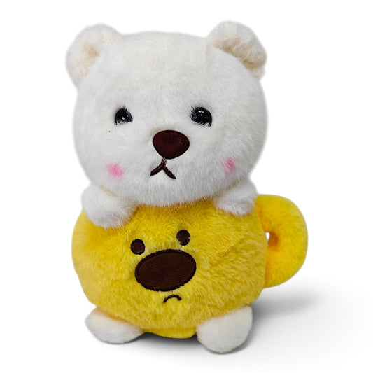 Peluche Oso Taza Amarilla