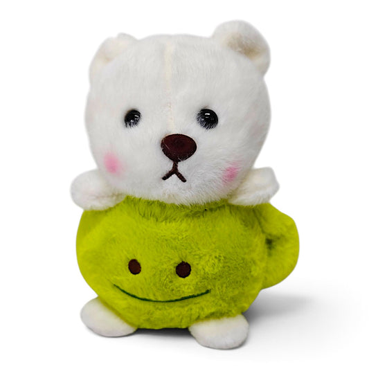 Peluche Oso Marciano Taza Verde