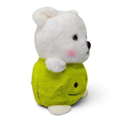 Peluche Oso Marciano Taza Verde
