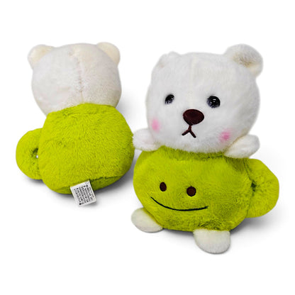 Peluche Oso Marciano Taza Verde