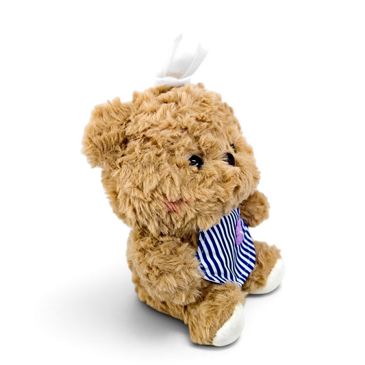 Peluche Oso con Delantal Azul