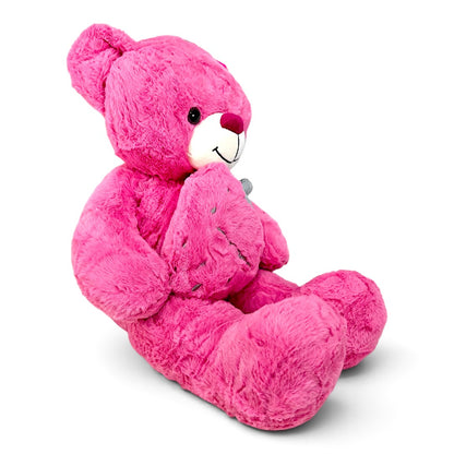 Peluche Oso Remolino Frambuesa 60 cm