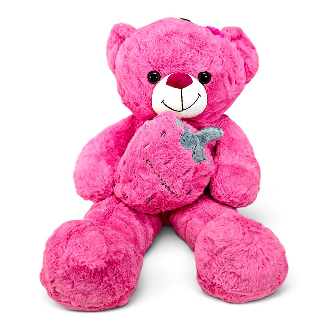 Peluche Oso Remolino Frambuesa 60 cm