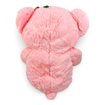 Peluche Oso Fresa Salmón 60 cm
