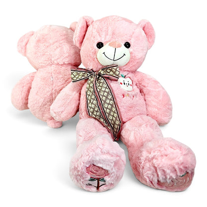 Peluche Oso Manzana Rosado 60 cm
