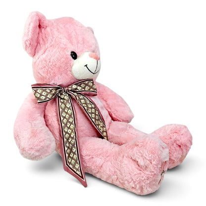 Peluche Oso Manzana Rosado 60 cm