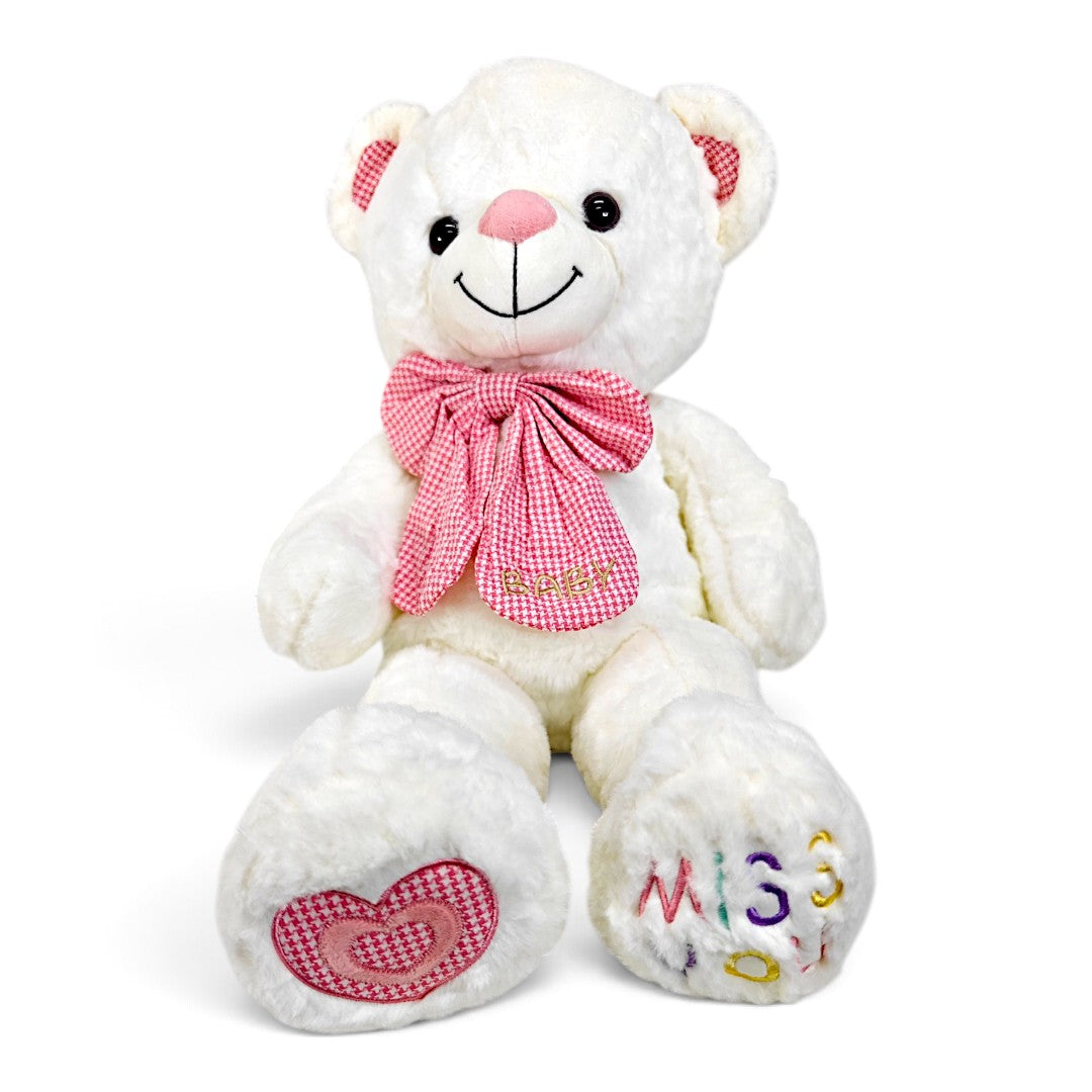 Peluche Oso Missyou Blanco 60 cm