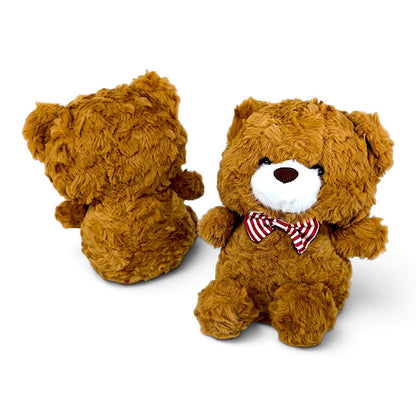 Peluche Oso con Moño Rojo