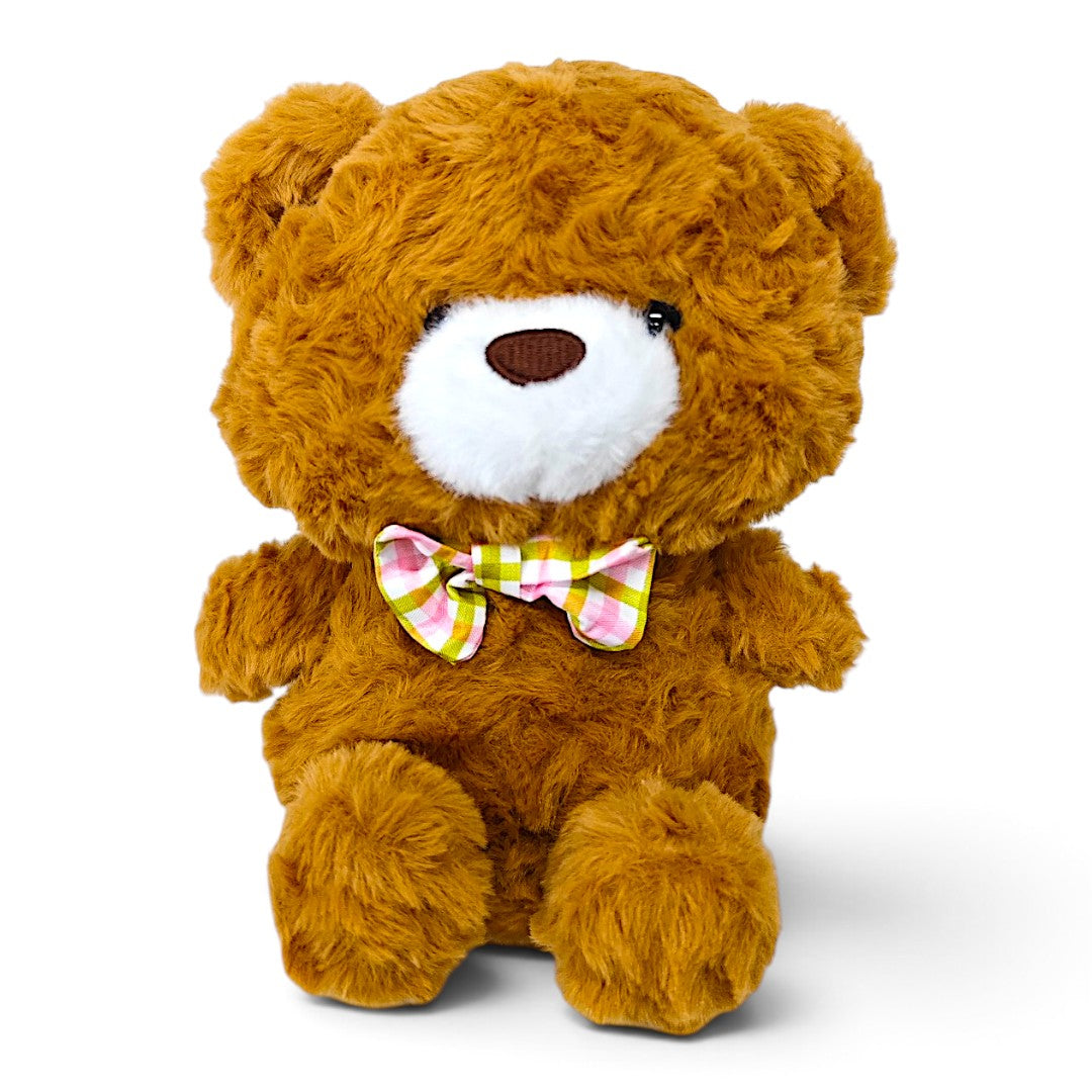 Peluche Osito con Moño Verde