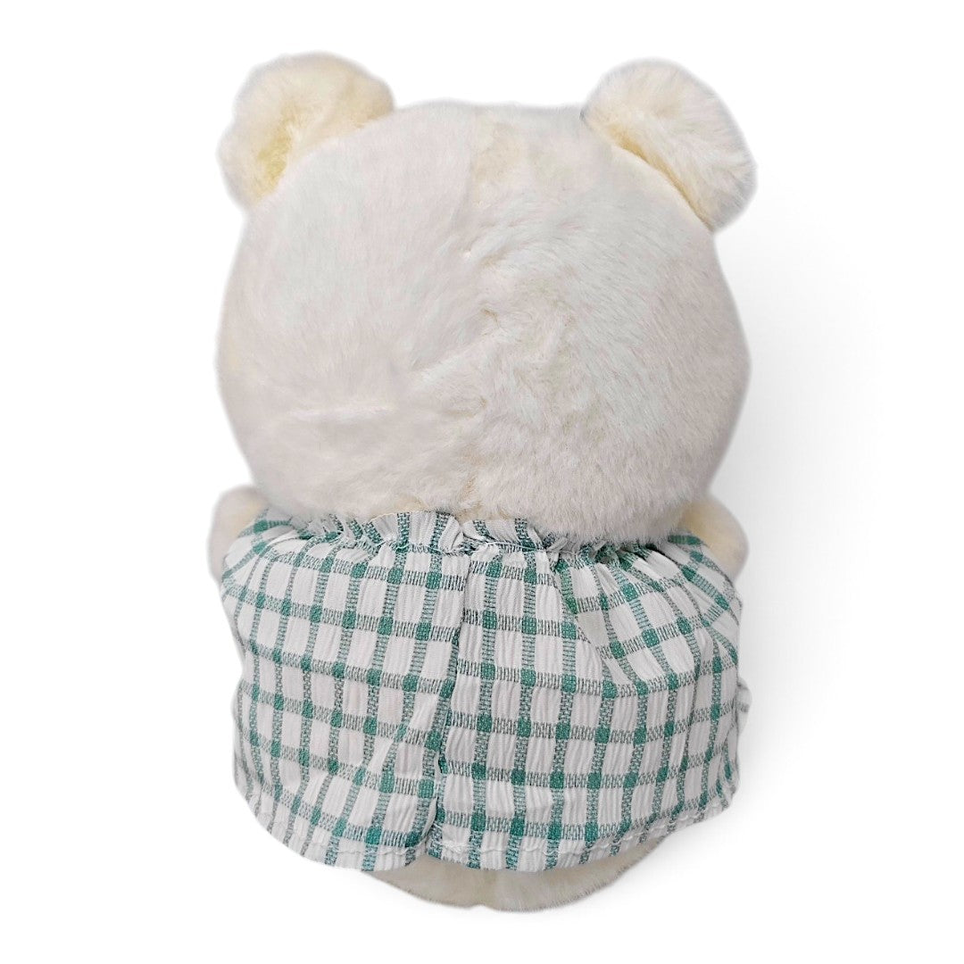 Peluche Oso con Vestido Azul