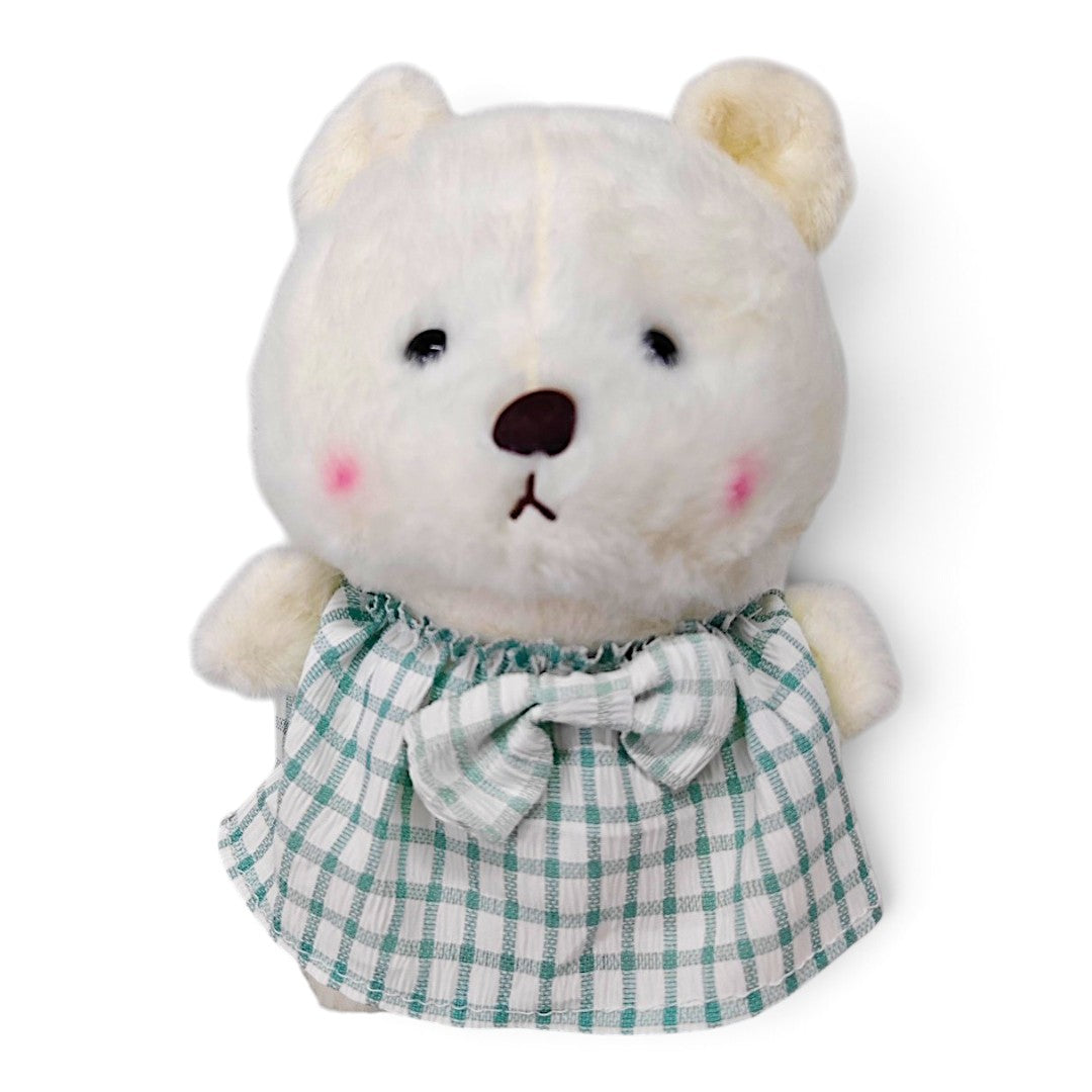 Peluche Oso con Vestido Lila