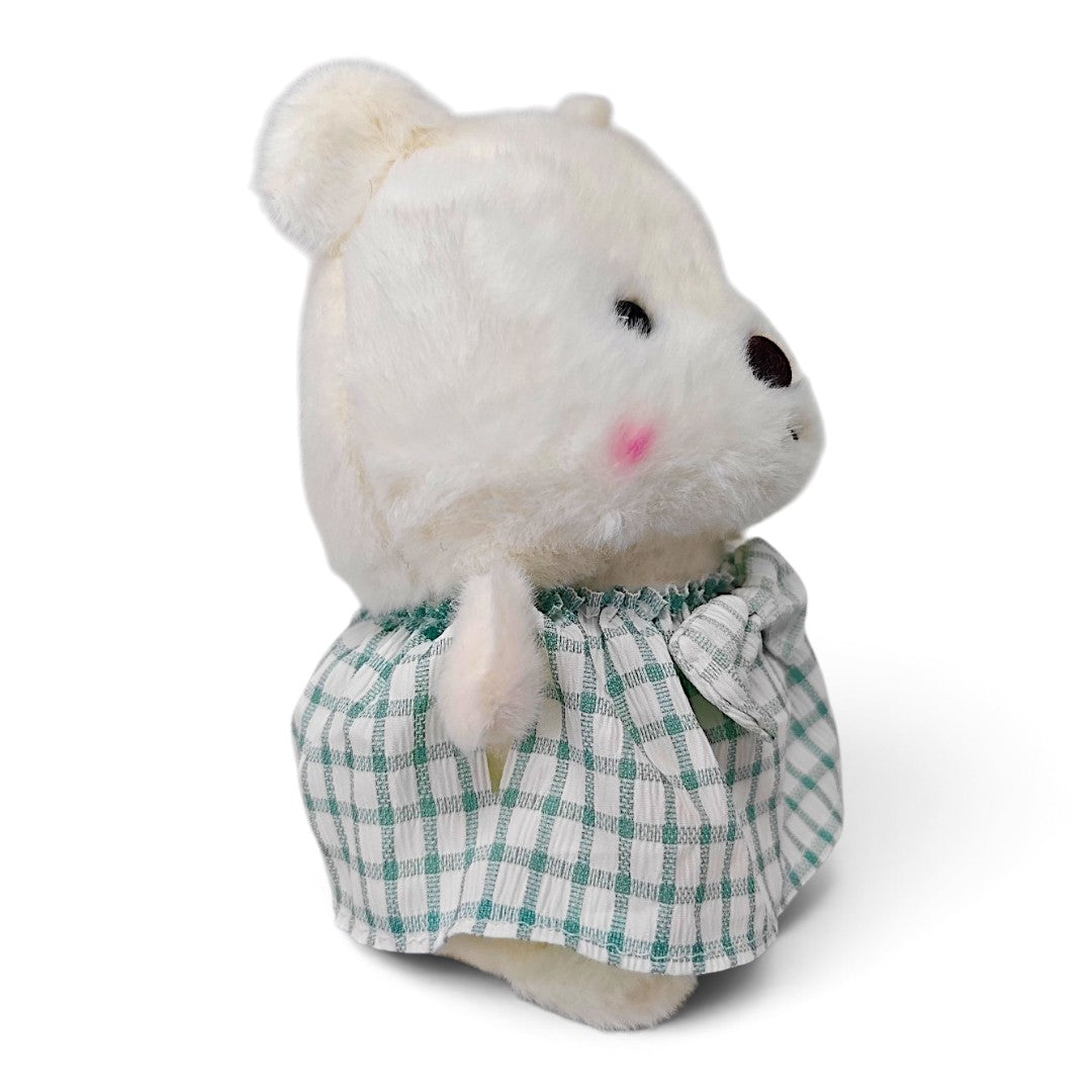Peluche Oso con Vestido Azul