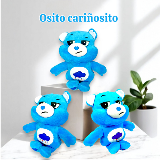 Osito Cariñosito Gruñon Azul 25 Cm Grumpy Care Bear