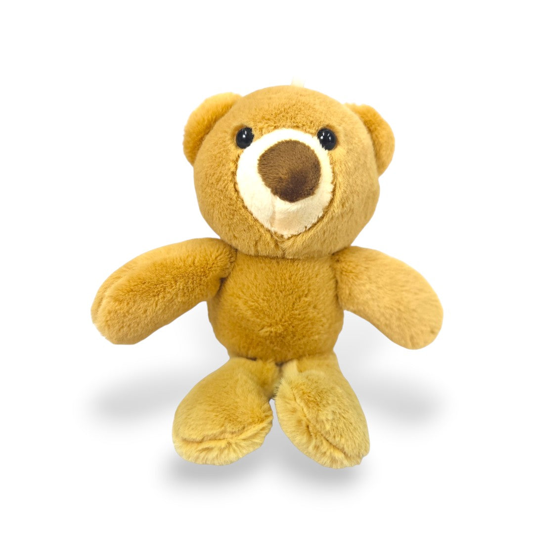 Llavero Peluche Oso Clásico Marrón