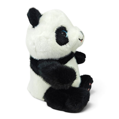 Peluche Panda Azul con Bambú