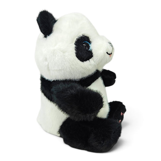 Peluche Panda Azul con Bambú