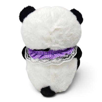 Peluche Panda Lila con Flor