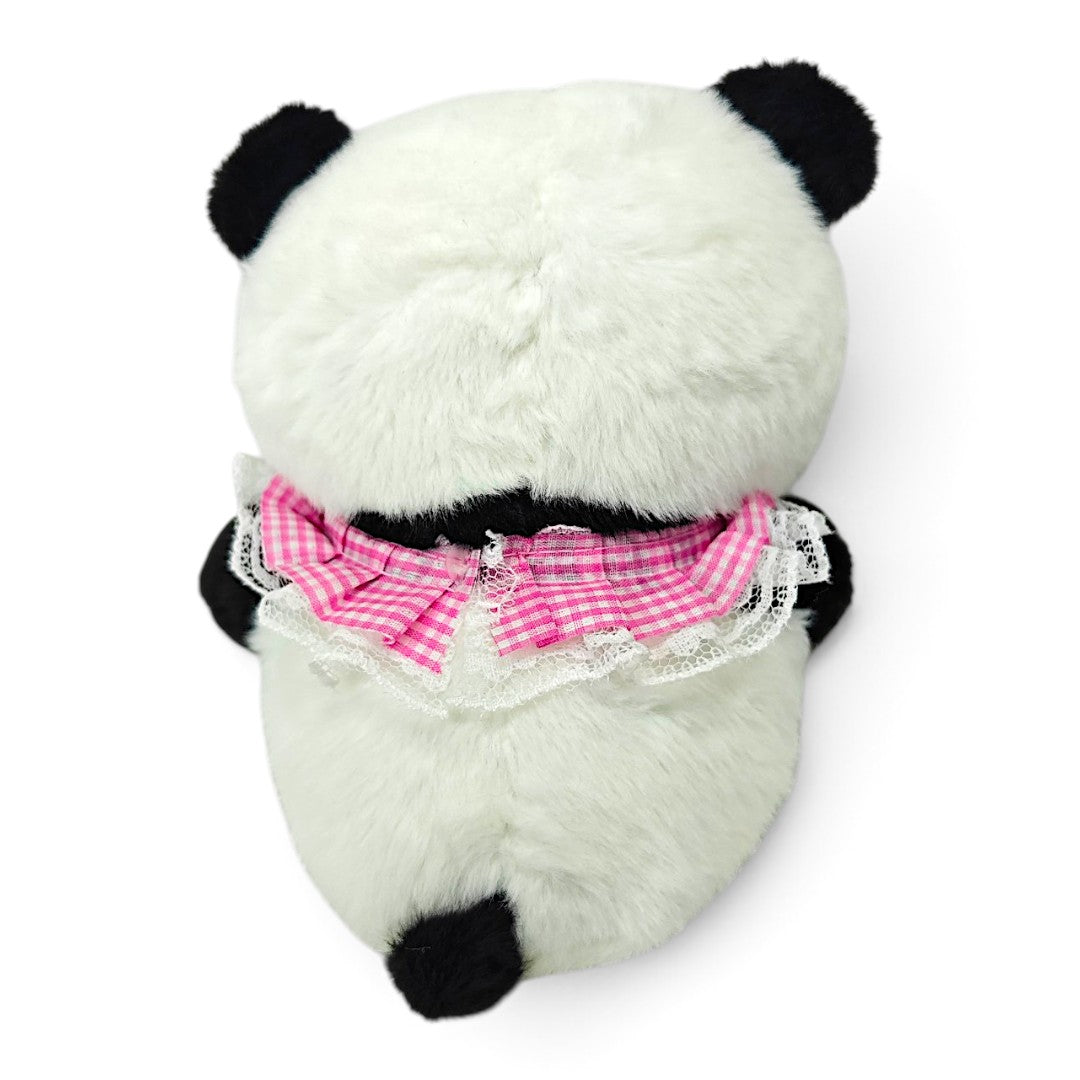 Peluche Panda Rosado con Flor
