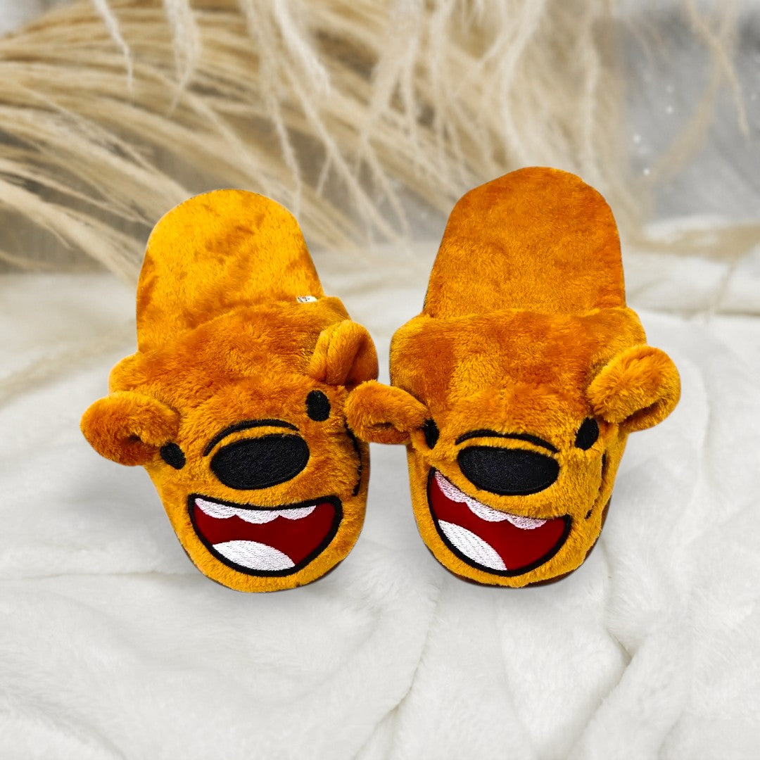 Pantuflas de Oso Pardo para Adultos