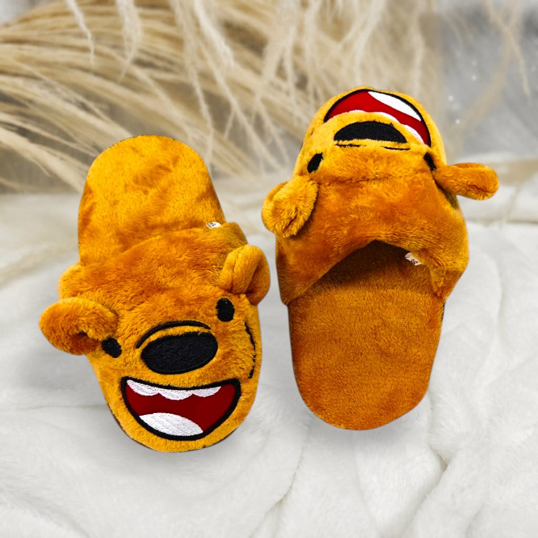 Pantuflas de Oso Pardo para Adultos