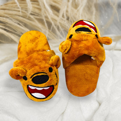 Pantuflas de Oso Pardo para Adultos