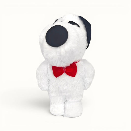 Peluche De Snoopy Con Moño 22 CM - Perro De Charlie Brown Anchetero