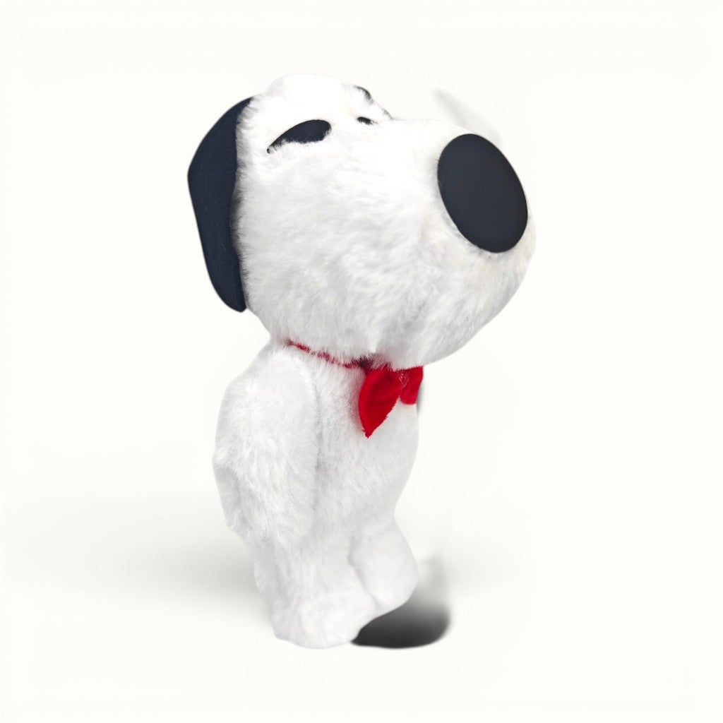 Peluche De Snoopy Con Moño 22 CM - Perro De Charlie Brown Anchetero