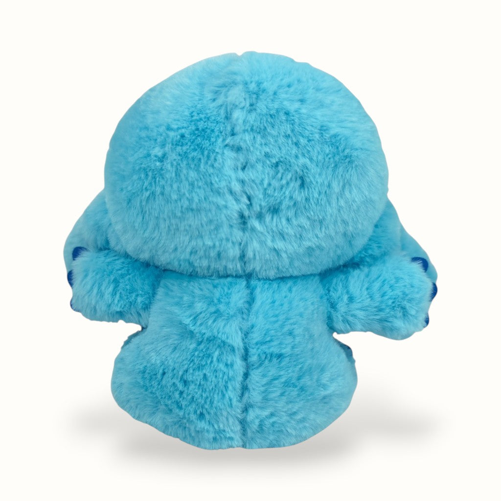 Peluche Stitch sin moño clasico 20 cm Azul cielo