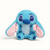 Peluche Stitch sin moño clasico 20 cm Azul cielo