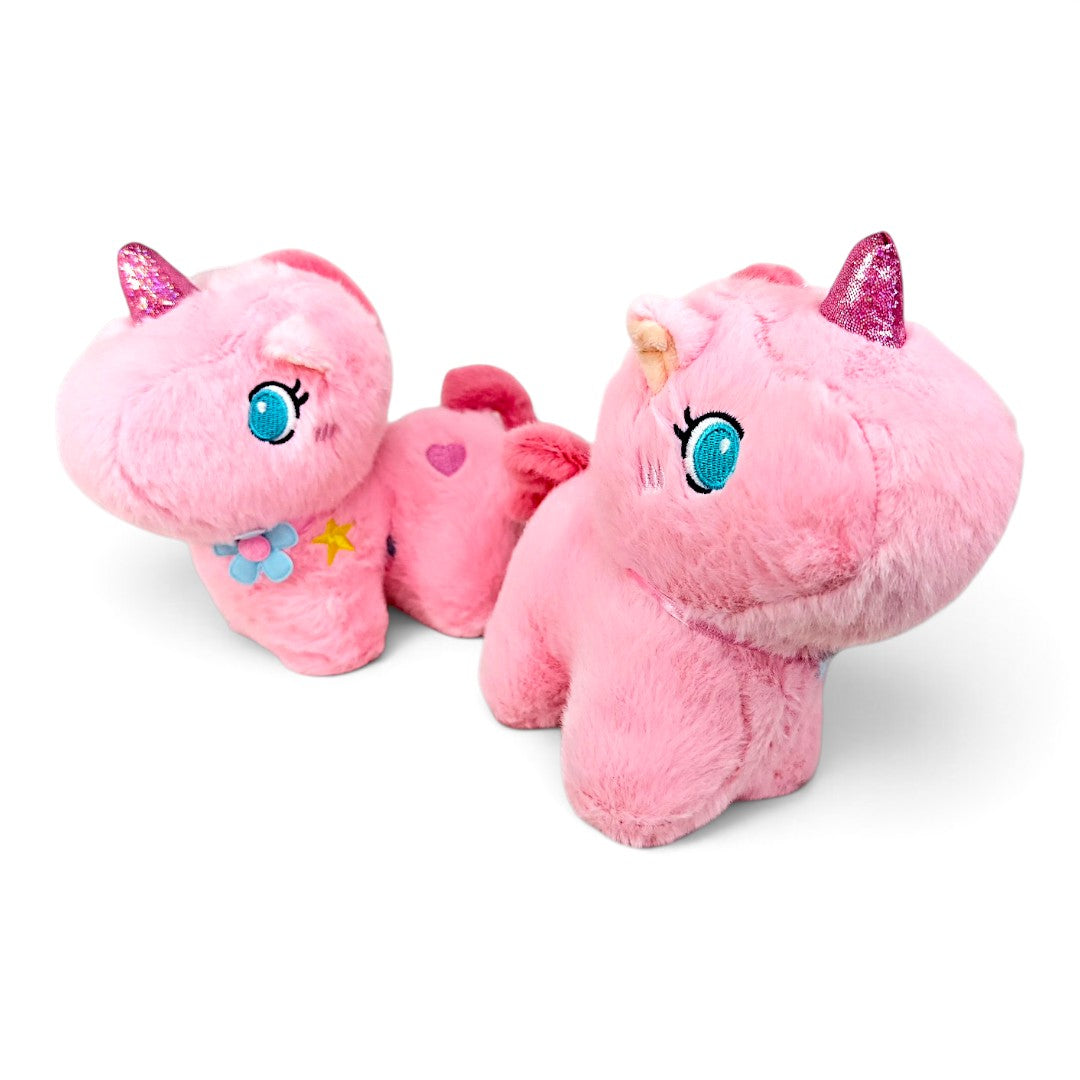 Peluche Unicornio Fucsia