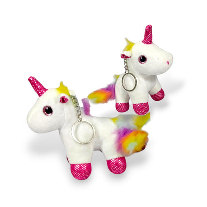 Llavero Unicornio Blanco