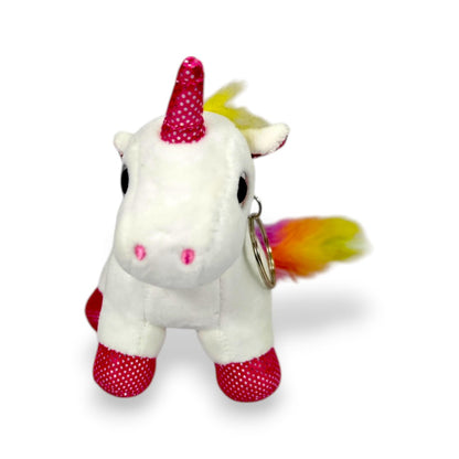 Llavero Unicornio Blanco
