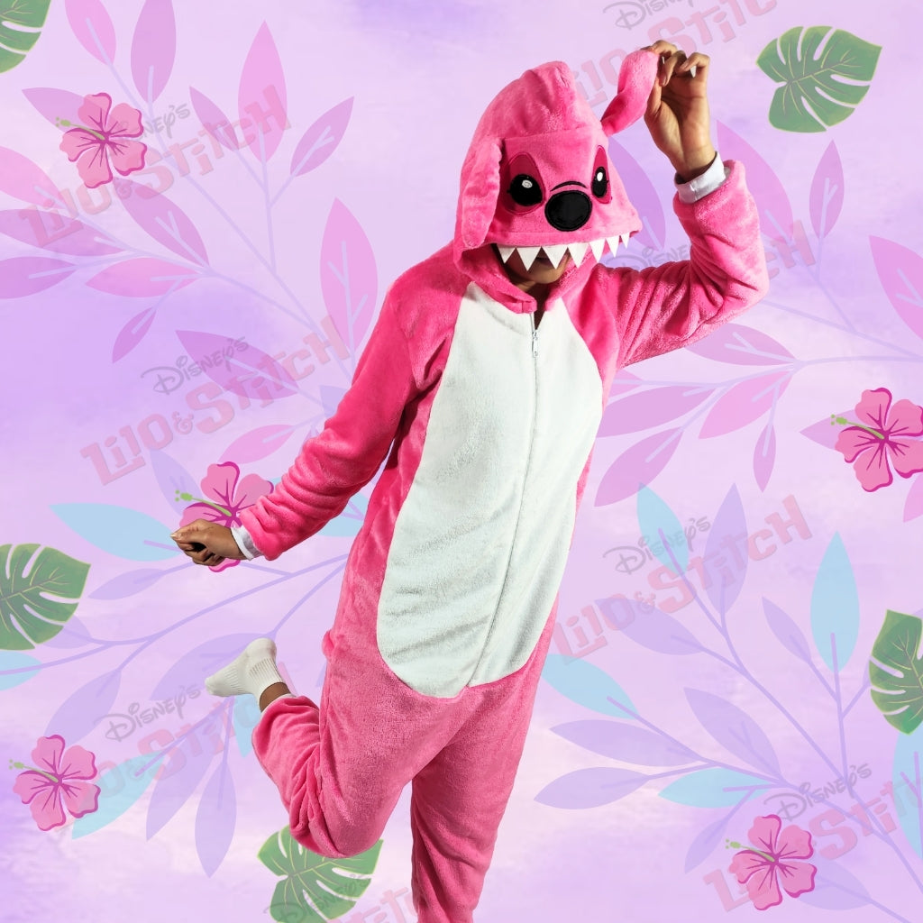 Kigurumi Angela Stitch Enteriza Térmica – Pijama para Adultos
