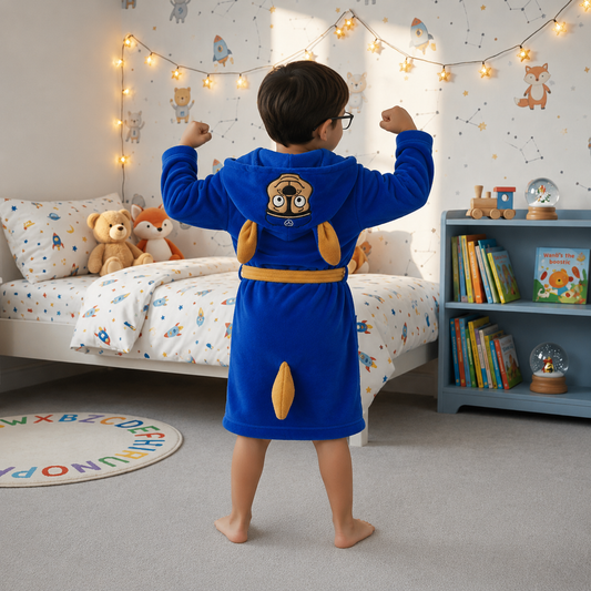 Bata para Niños Levantadora Chase Paw Patrol Temática Pijama