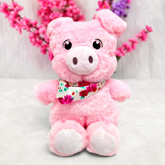 Peluche Cerdita Corredora Rosado