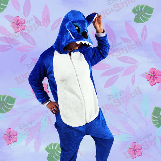 Pijamas Térmicas De Stitch - Angela Lilo & Stitch Para Adultos