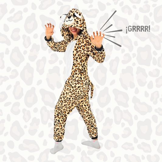 Kigurumi De Leopardo Adultos