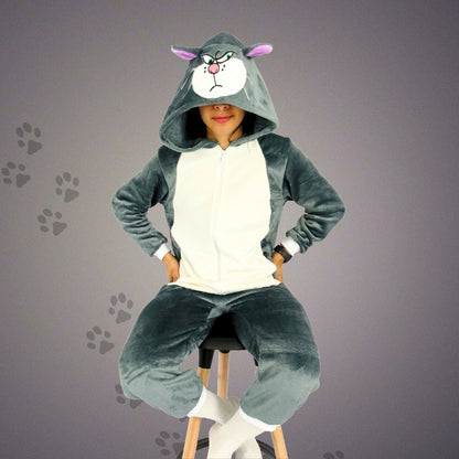 Kigurumi De Gato Lucifer Niños