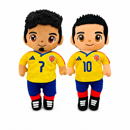 Combo James + Lucho Peluche Mundial 2026