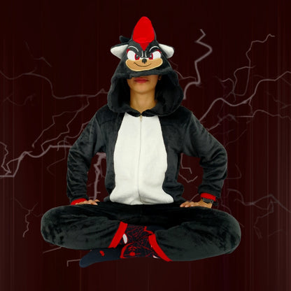 Kigurumi De Sonic Shadow Niños