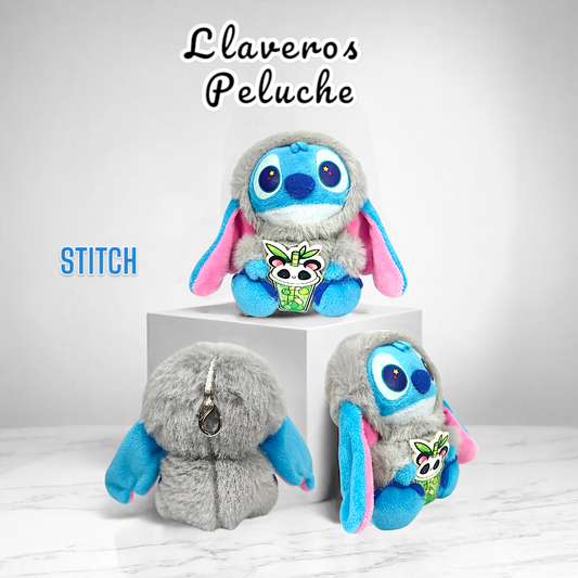 Peluche Llavero Stitch Disfrazado Tierno Lilo&Stitch