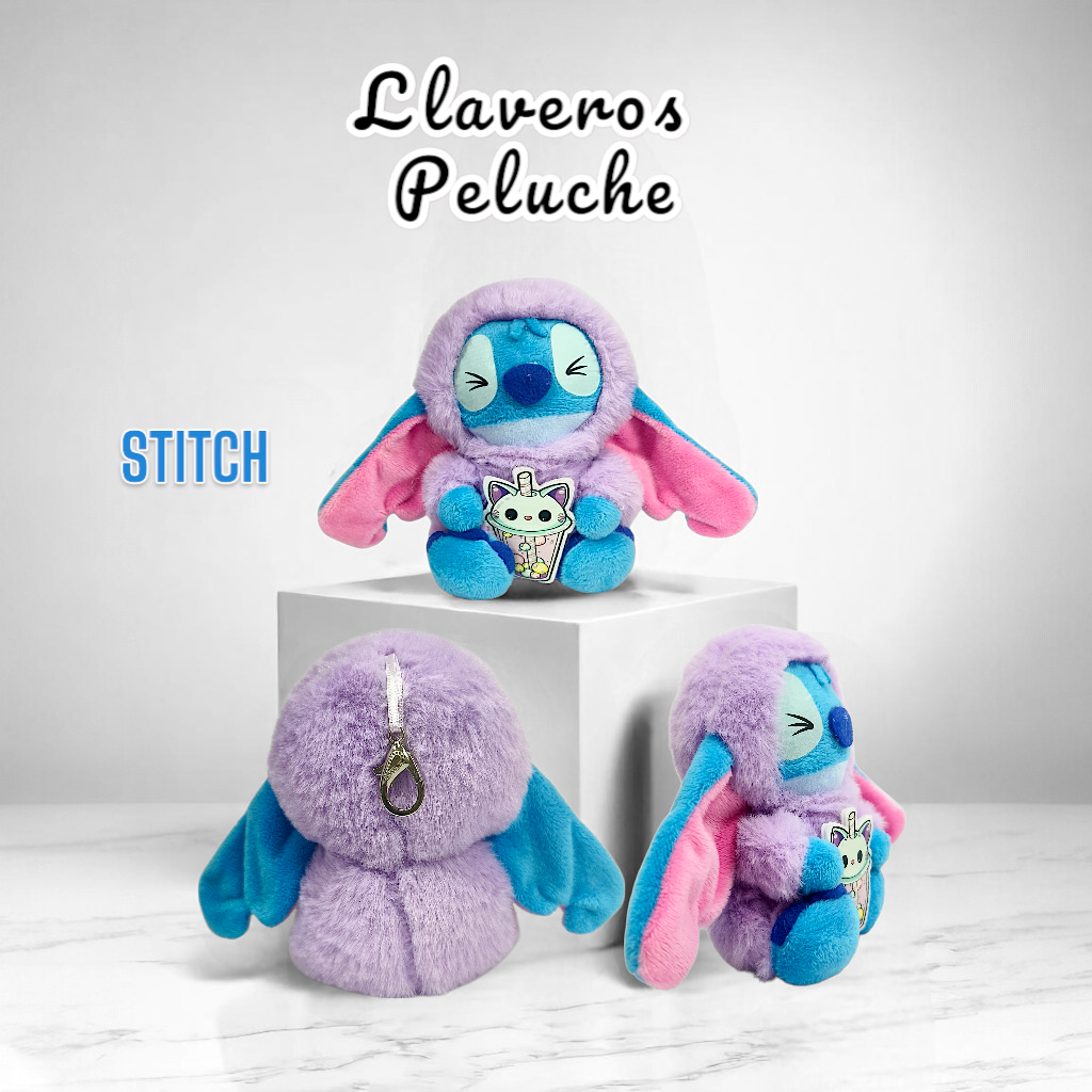 Peluche Llavero Stitch Disfrazado Tierno Lilo&Stitch