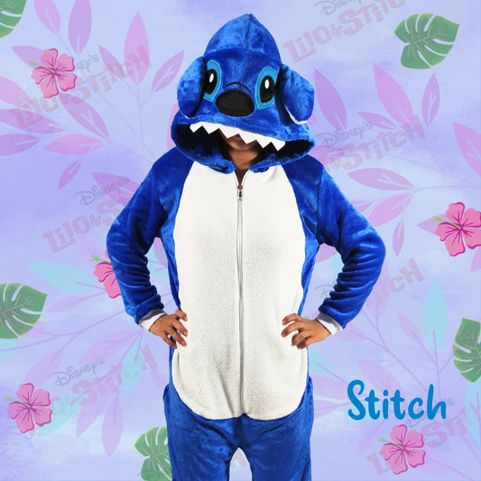 Pijamas Térmicas De Stitch - Angela Lilo&Stitch Para Adultos Y Niños